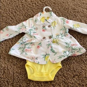 Carter’s Jacket with matching Onesie